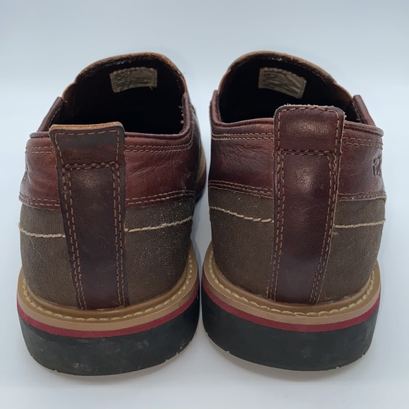 Men’s Far West Leather Slip-On Loafer 9.5 - Picture 4 of 10